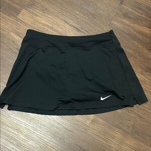 Nike Black Skirt with White Swoosh